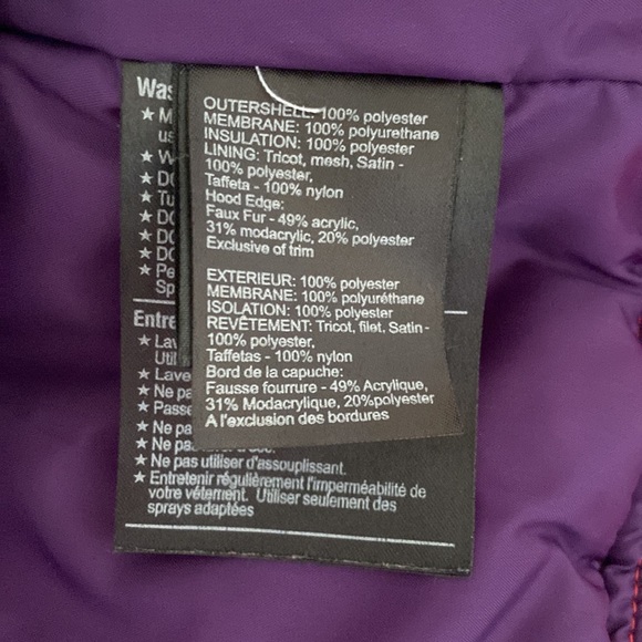 Hot Pink Burton Ski Coat with Faux Fur Hood - Picture 5 of 9